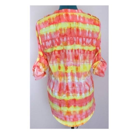 Multi colored lightweight blouse - Picture 4 of 5